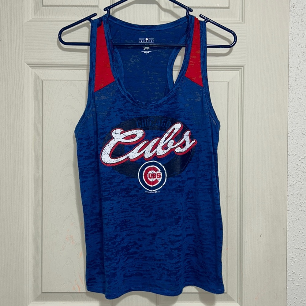 Genuine Merchandise Chicago Cubs racerback tank top size large